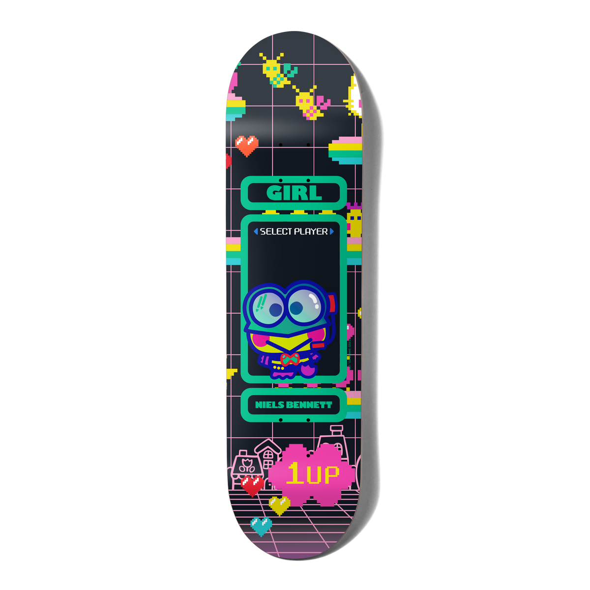 Girl x Sanrio Bennett Keroppi Kawaii Arcade Deck Toys&amp;Games Girl Skateboards   