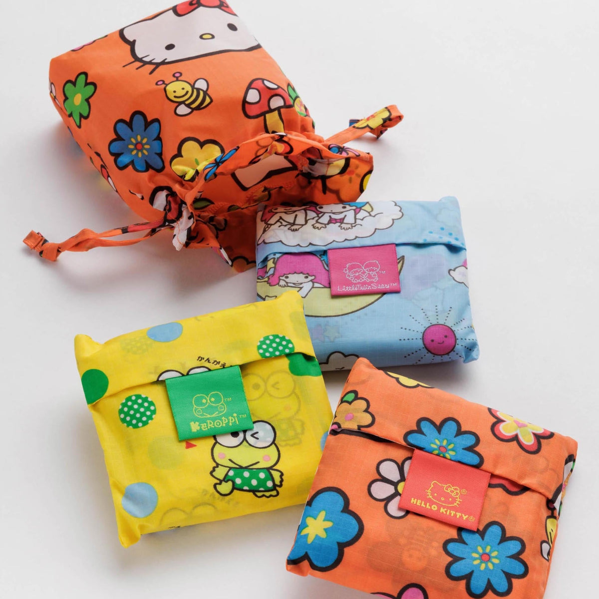 Hello Kitty and Friends x Baggu Standard Bags (Set of 3) Bags Baggu Corporation   