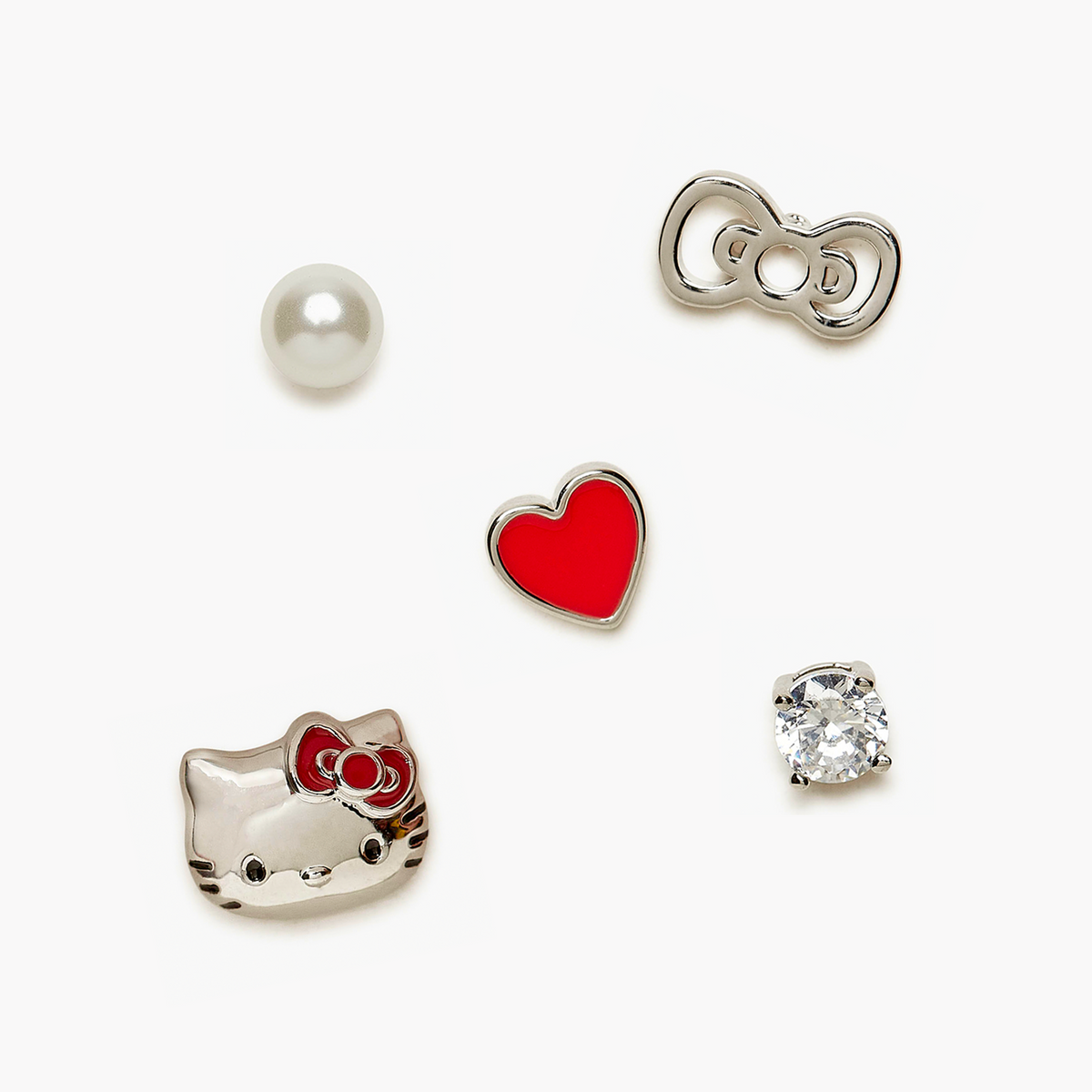Hello Kitty x Pura Vida Mix-n-Match Stud Earring Pack Jewelry Pura Vida (Creative Genius)   