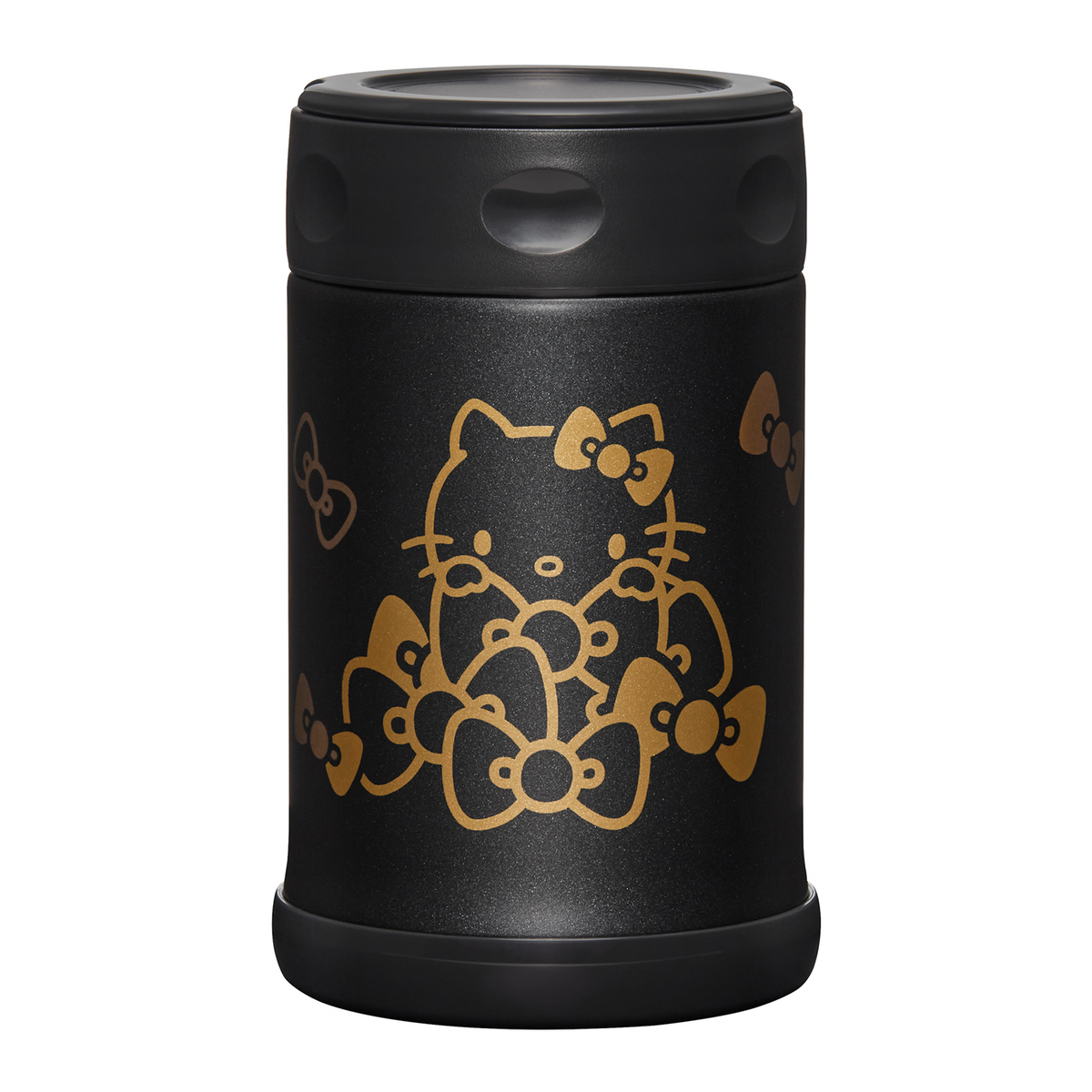 Hello Kitty x Zojirushi Black Stainless Steel Food Jar Home ZOJIRUSHI   