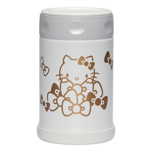 Hello Kitty x Zojirushi White Stainless Steel Food Jar Home ZOJIRUSHI   