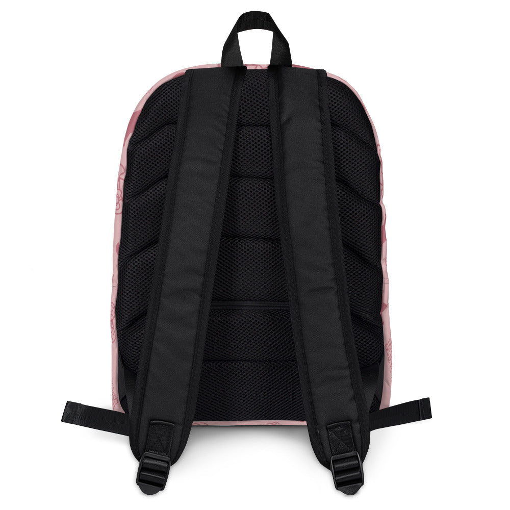 Hello Kitty Pink Western All-over Print Backpack Hello Kitty Pink Western All-over Print Backpack