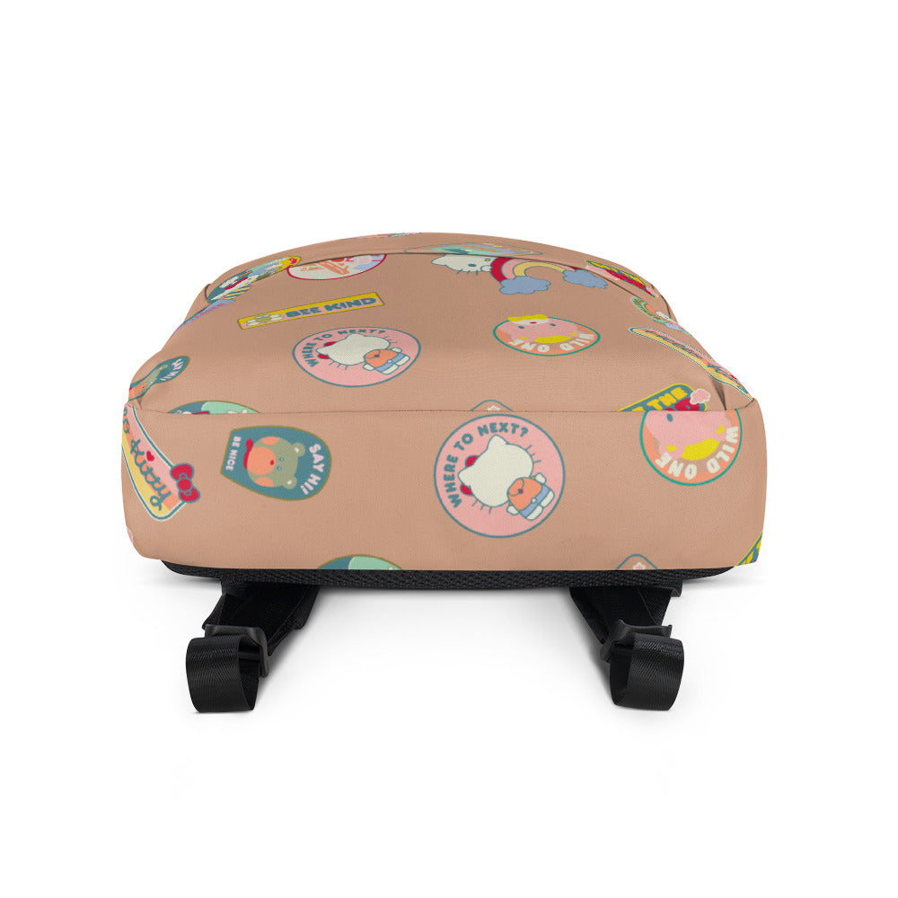 Hello Kitty Adventure Camp All-Over Print Backpack Hello Kitty Adventure Camp All-Over Print Backpack
