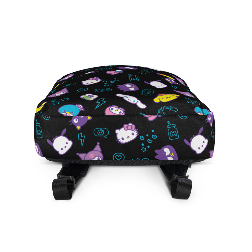 hello kitty cafe backpacks Hello Kitty and Friends Electric Doodle All-over Print Backpack