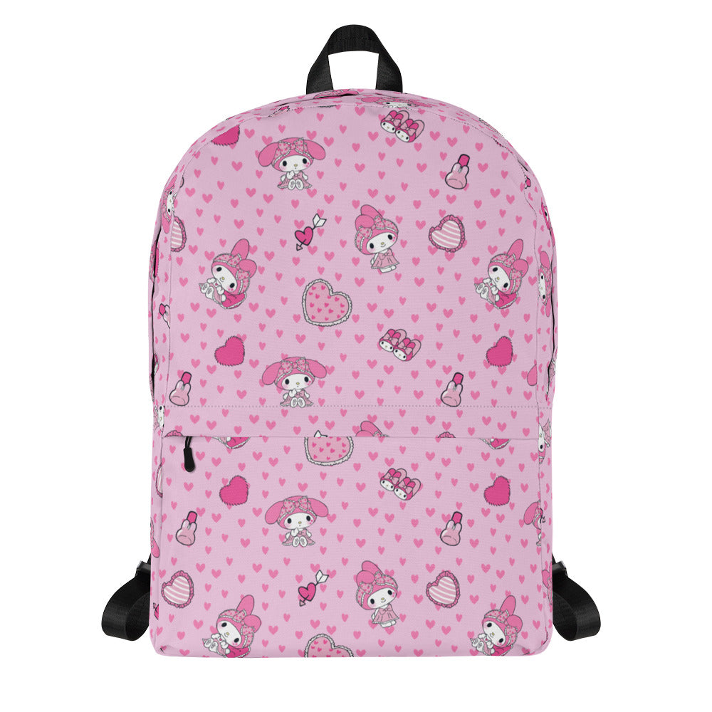 My Melody Sleepover All-over Print Backpack Backpacks Printful Default Title  