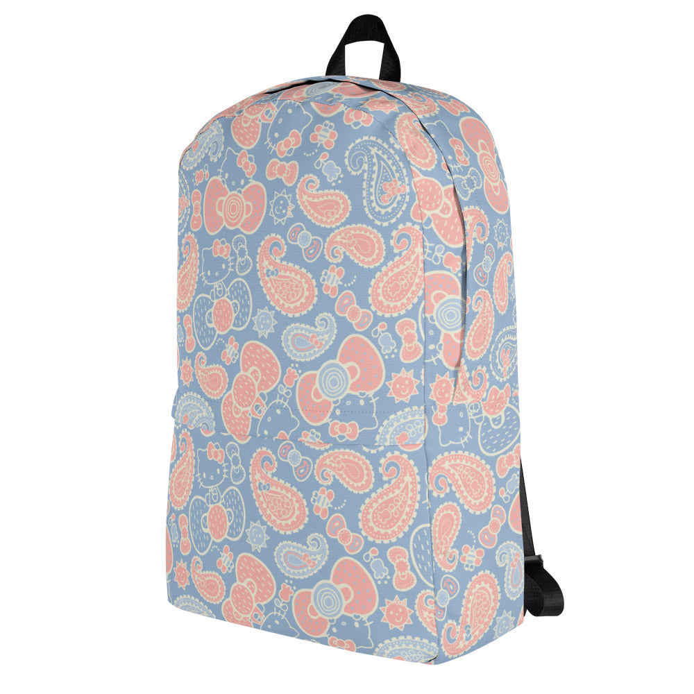 Hello Kitty Paisley All-Over Print Backpack Backpacks Printful   