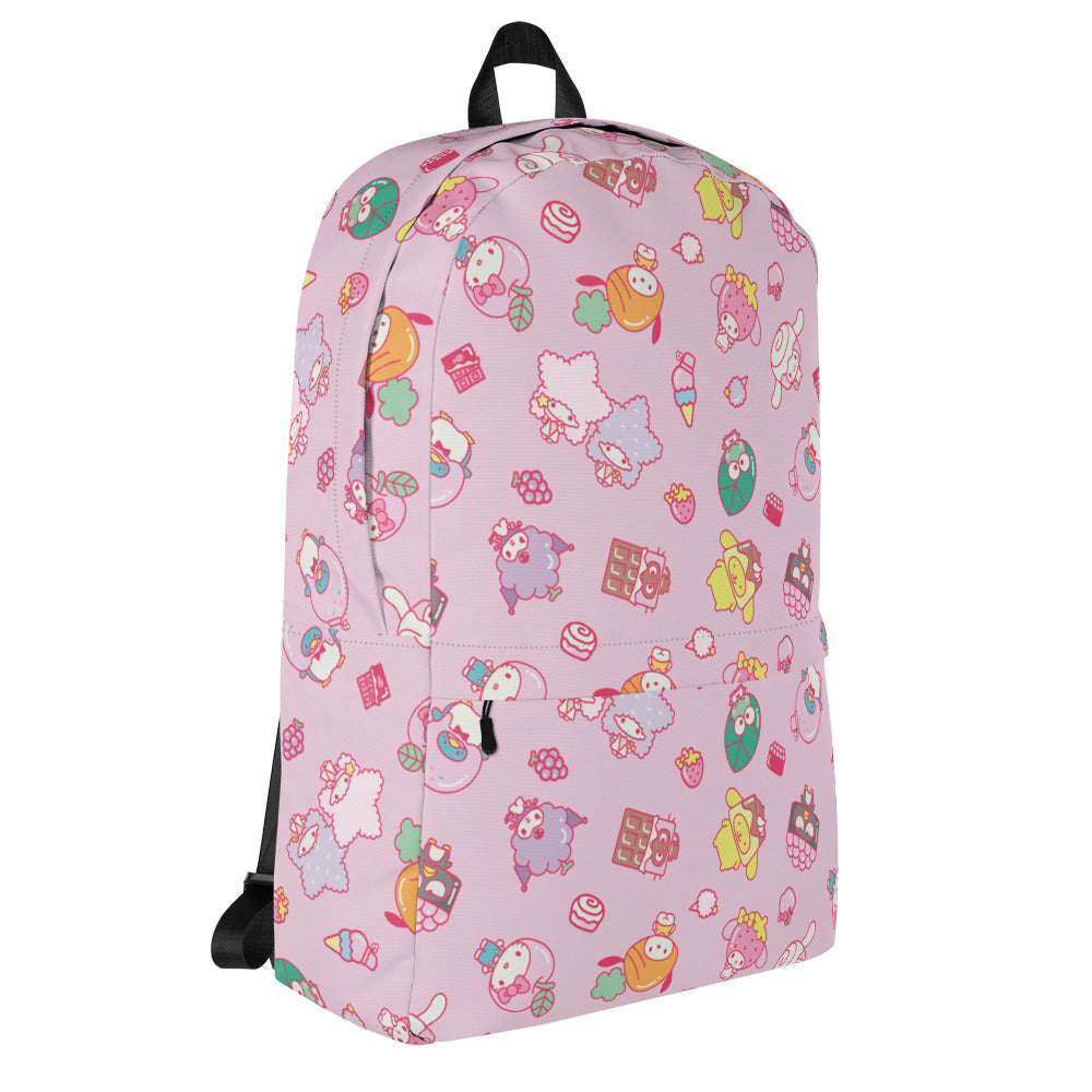 hello kitty hello kitty backpack with stars Hello Kitty and Friends Eats & Treats All-over Print Backpack