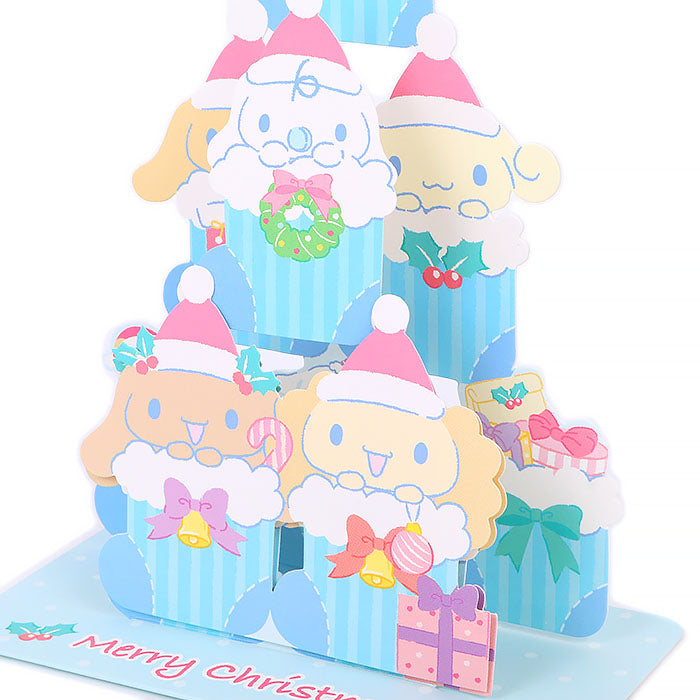 Cinnamoroll Festive Stockings Pop-up Holiday Card Stationery Global Original   