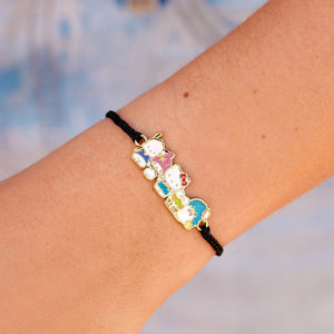 Hello Kitty and Friends x Pura Vida Group Charm Bracelet Jewelry Pura Vida (Creative Genius)   