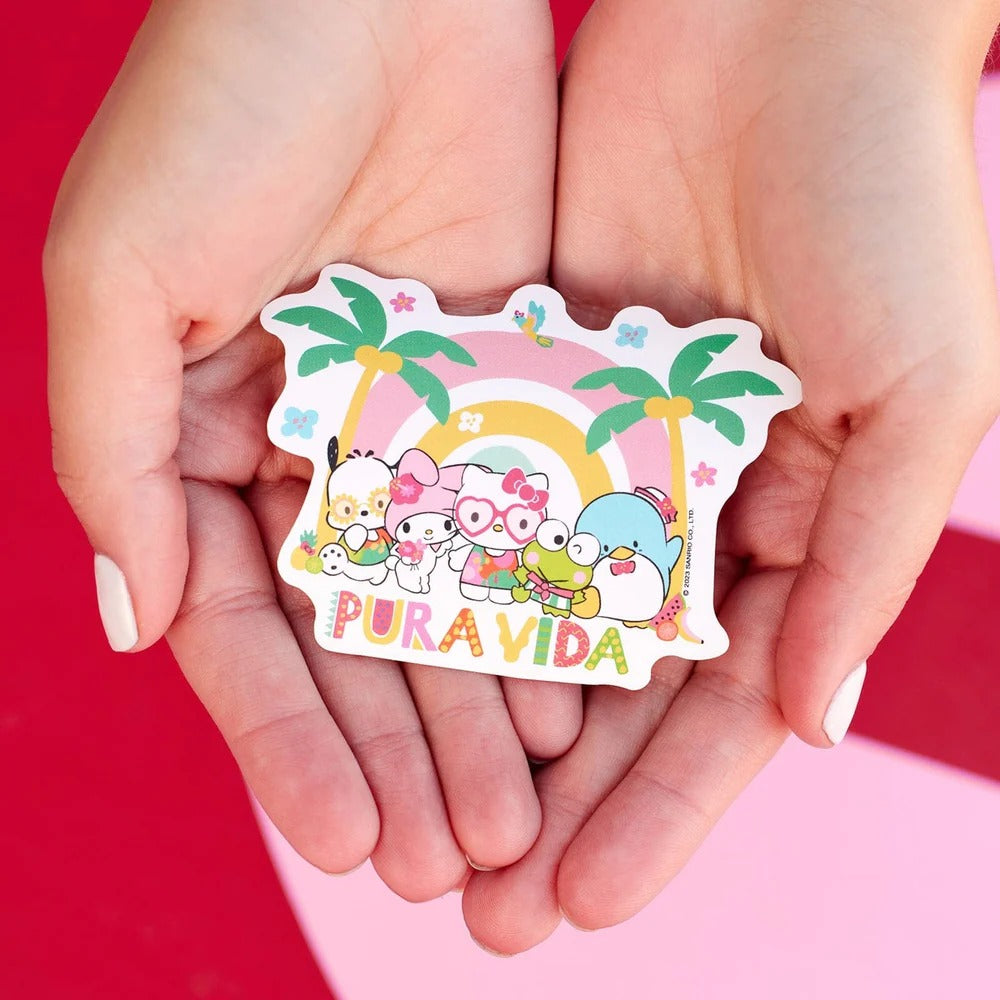 Hello Kitty and Friends x Pura Vida Tropical Sticker Stationery Pura Vida (Creative Genius)   