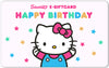 Sanrio Online Happy Birthday e-Gift Card Gift Cards Sanrio.com $25.00