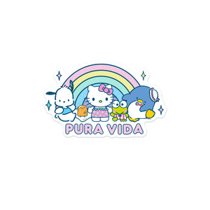 Pura Vida x Hello Kitty and Friends Rainbow Sticker Accessory Pura Vida (Creative Genius)   