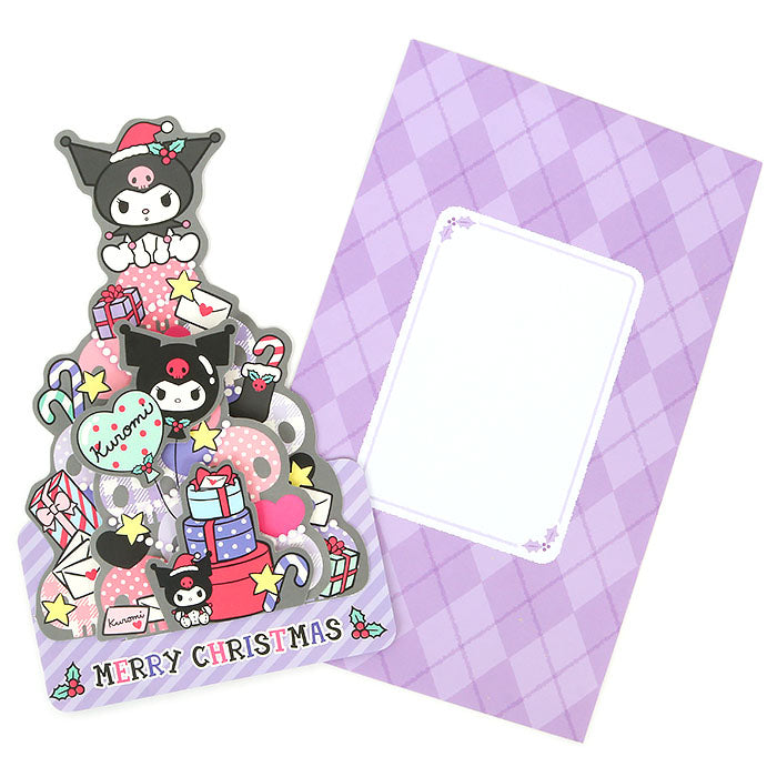 Kuromi Gift Boxes Pop-up Holiday Card Stationery Global Original   