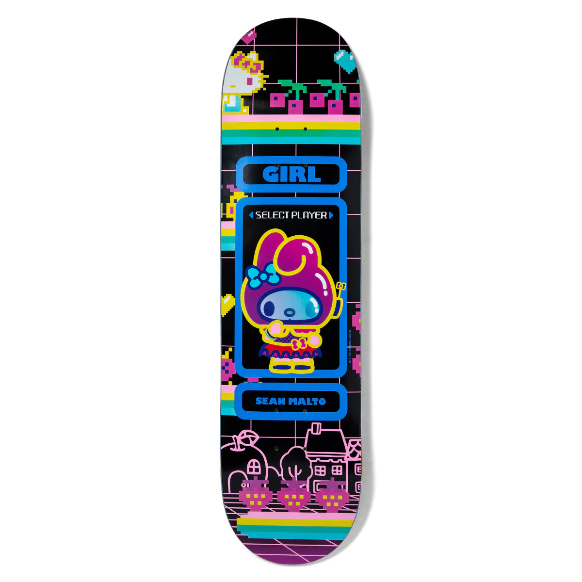 Girl x Sanrio Malto My Melody Kawaii Arcade Deck Toys&amp;Games Girl Skateboards   