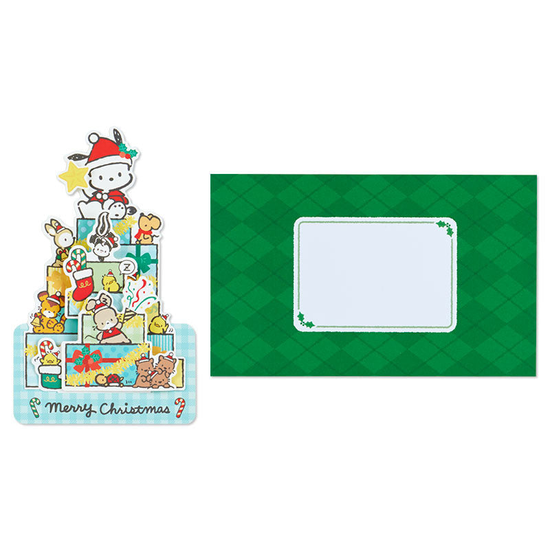 Pochacco Gift Boxes Pop-up Holiday Card Stationery Global Original   