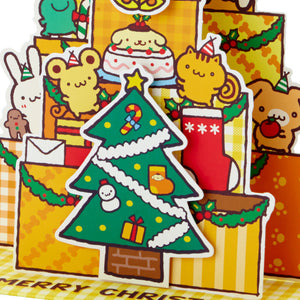 Pompompurin Gift Boxes Pop-up Holiday Card Stationery Global Original   