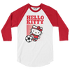 Hello Kitty Soccer Raglan Apparel Printful   