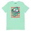 Hangyodon Watashi Wa T-Shirt (Mint) Apparel Printful S