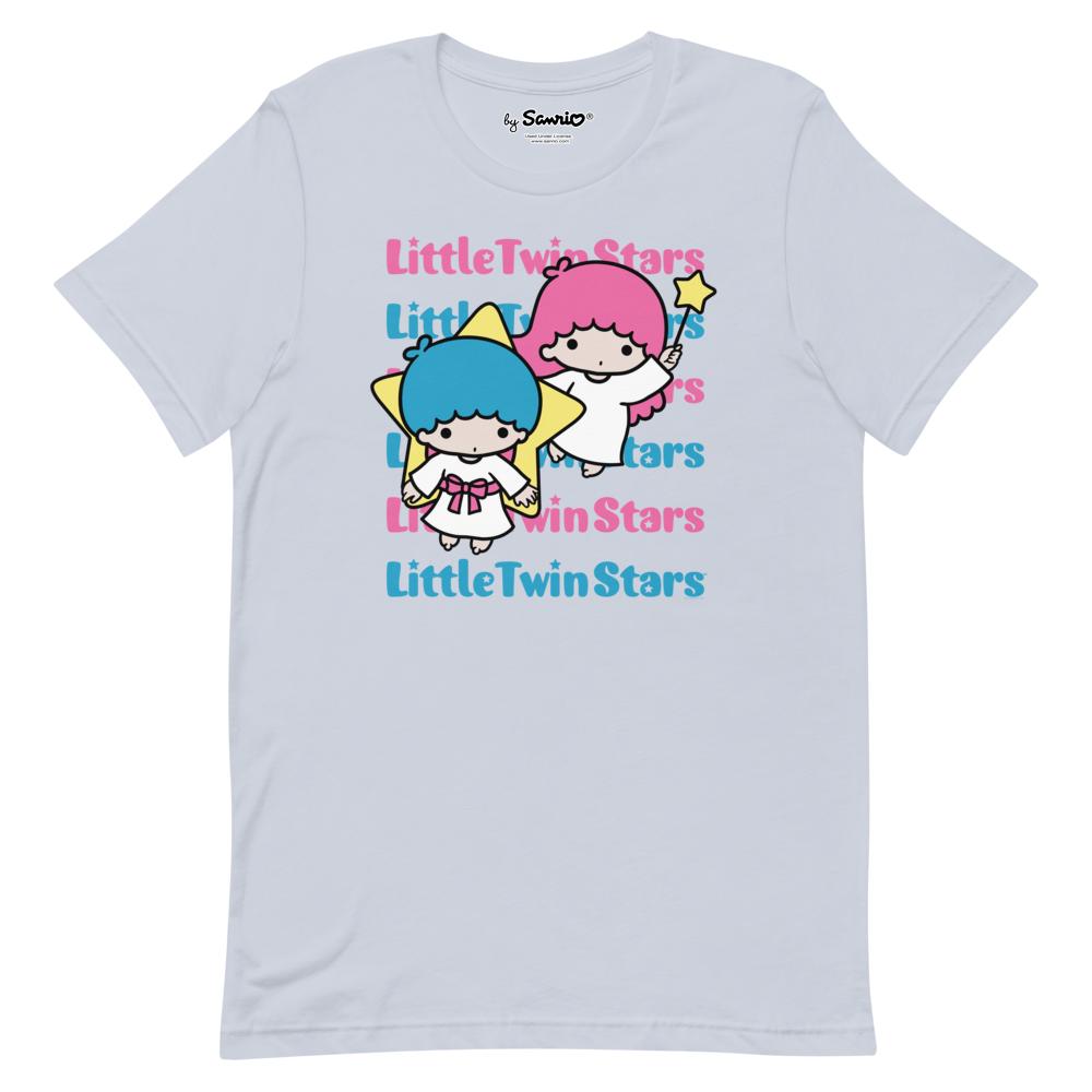 LittleTwinStars Watashi Wa T-Shirt (Light Blue)