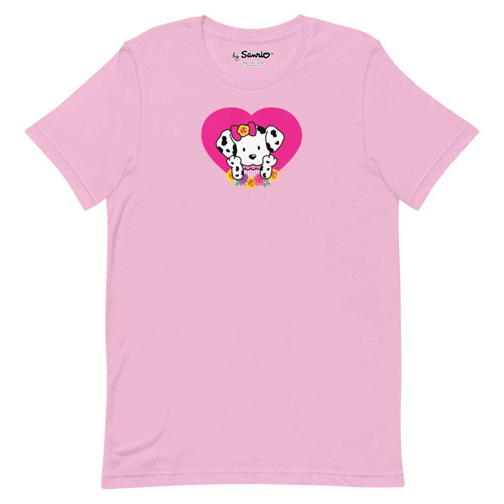 Spottie Dottie Pink Heart T-Shirt Apparel Printful S  