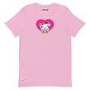 Spottie Dottie Pink Heart T-Shirt Apparel Printful S  