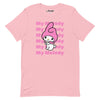My Melody Watashi Wa T-Shirt (Pink) Apparel Printful S
