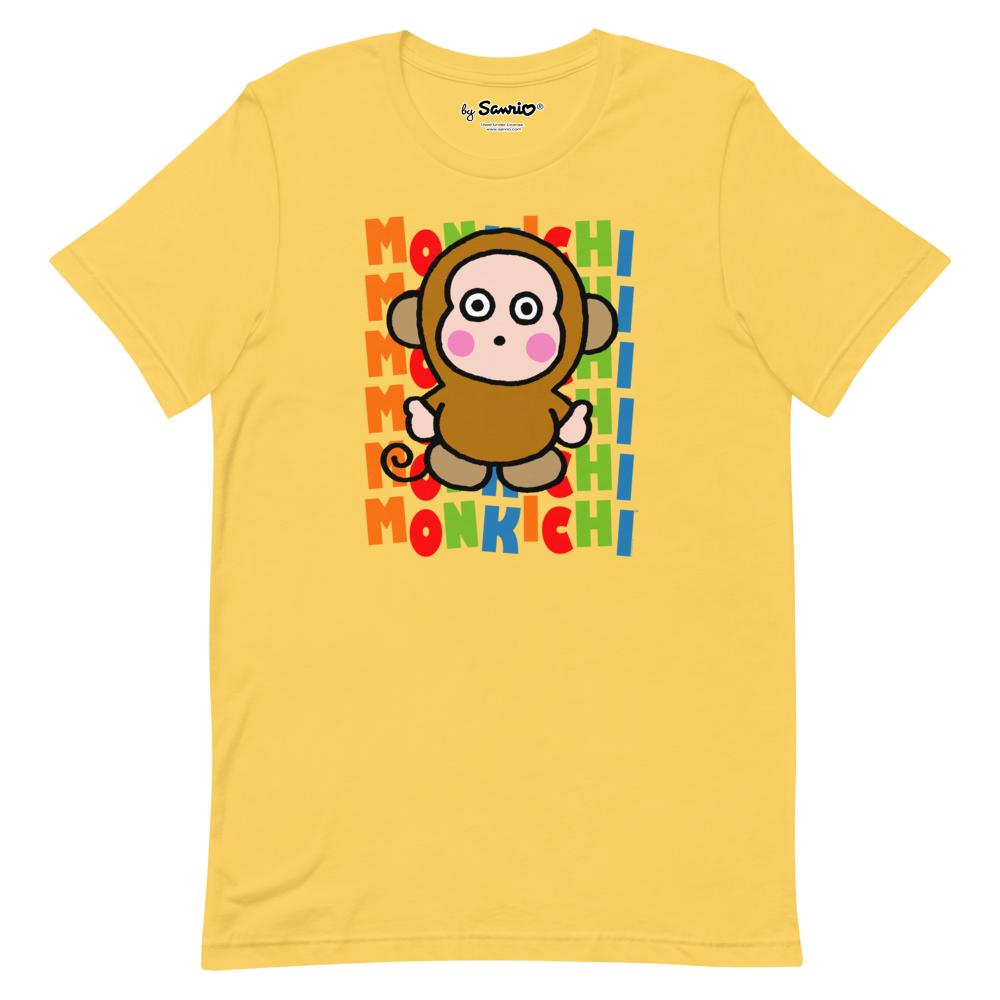 Monkichi Watashi Wa T-Shirt Apparel Printful S  