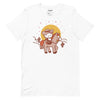 Hello Kitty Wild West Tee Apparel Printful White XS 