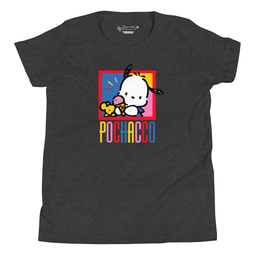 Youth Pochacco Primary Logo T-Shirt Apparel Printful S  