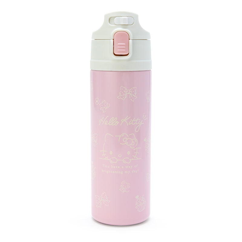 Hello Kitty Stainless Steel Bottle with Neoprene Carrier Travel Japan Original   