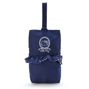Hello Kitty Small Travel Bag (Navy Frill Series) Bags Japan Original   