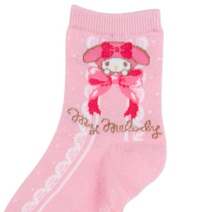 My Melody 3-Pair Kids Crew Sock Set Kids Japan Original   