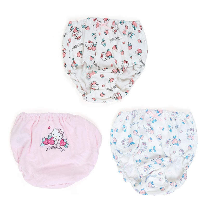 Hello Kitty 3-Piece Kids Underwear Set Kids Japan Original   