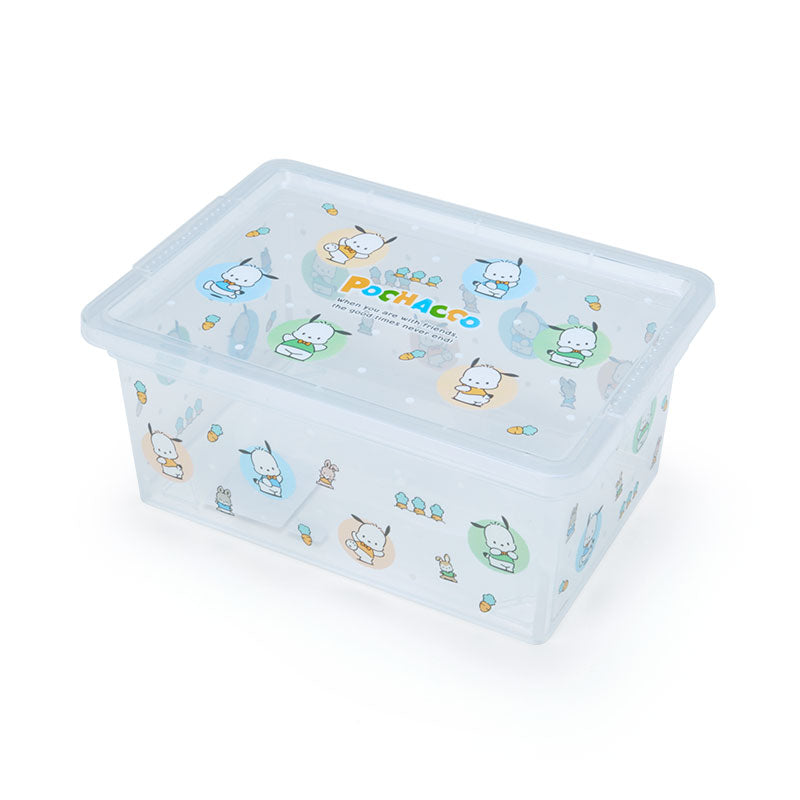 Pochacco Clear Storage Box Home Goods Japan Original   