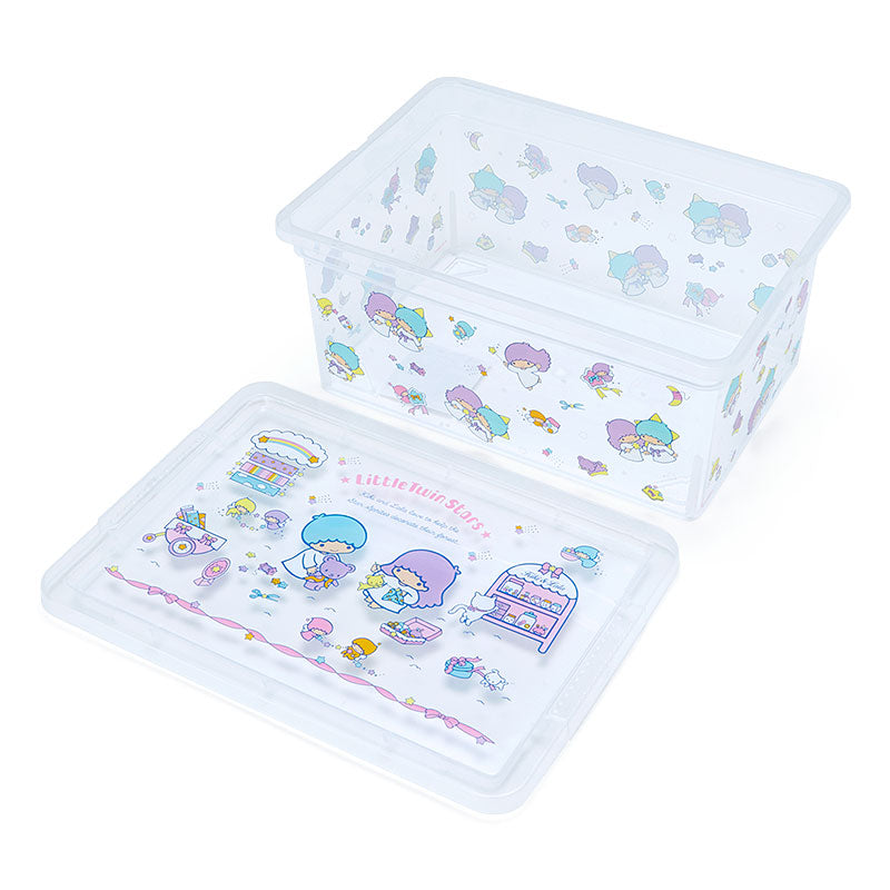 Sanrio Characters Glitter Snap Storage Box