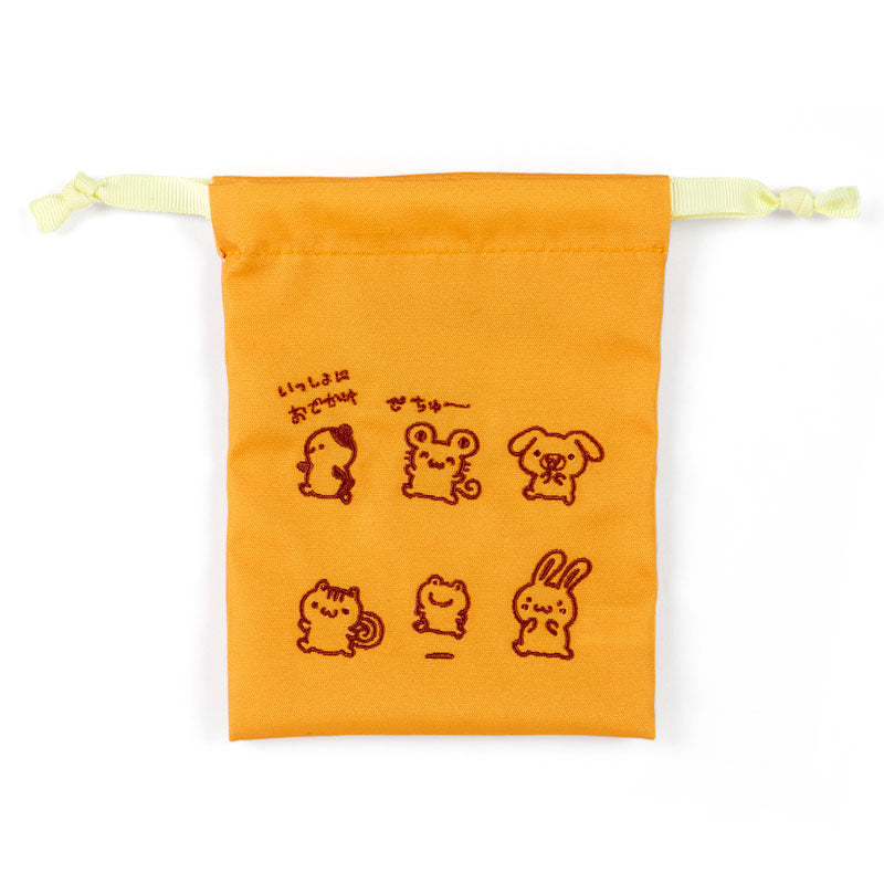 Pompompurin Drawstring Bag Set (Team Pudding Series) Bags Japan Original   