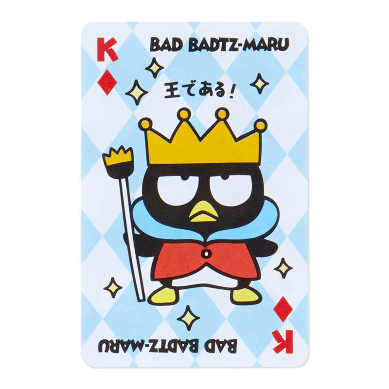 Badtz-maru Playing Card Memo Pad Stationery Japan Original   