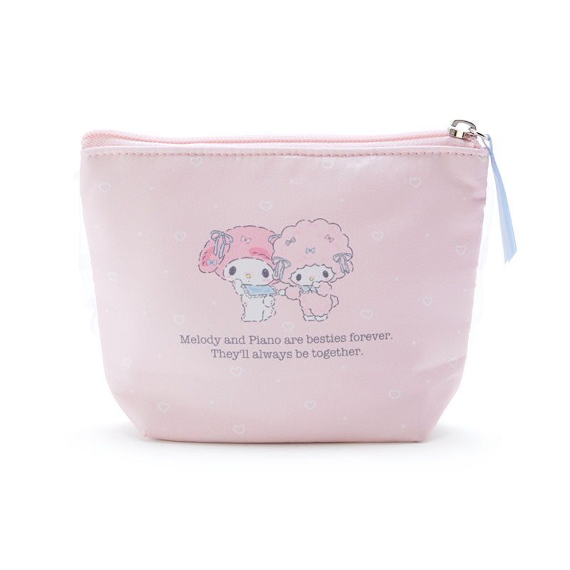 My Melody &amp; My Sweet Piano Zipper Pouch (Always Together Series) Bags Japan Original   