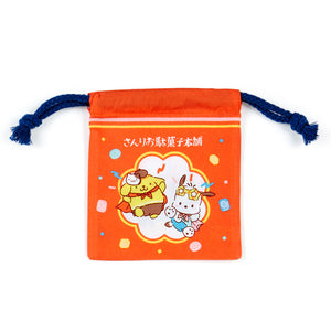 Sanrio Characters Drawstring Bag Set (Dagashi Honpo Series) Bags Japan Original   