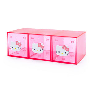 Hello Kitty 3-Tier Stacking Container Home Goods Japan Original   