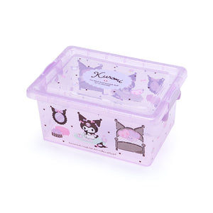 Kuromi Glitter Snap Storage Box Home Goods Japan Original   