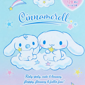 Cinnamoroll Sticker and Memo Pad Set Stationery Sanrio Original   