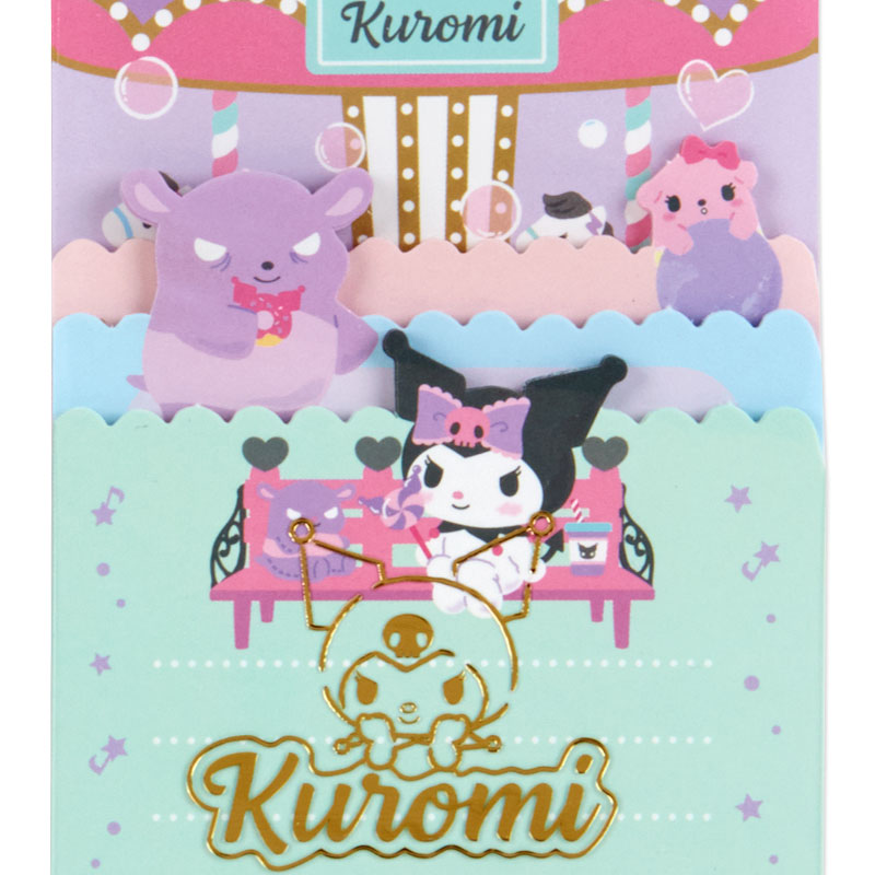Kuromi and Friends Memo Pad Stationery Sanrio Original   