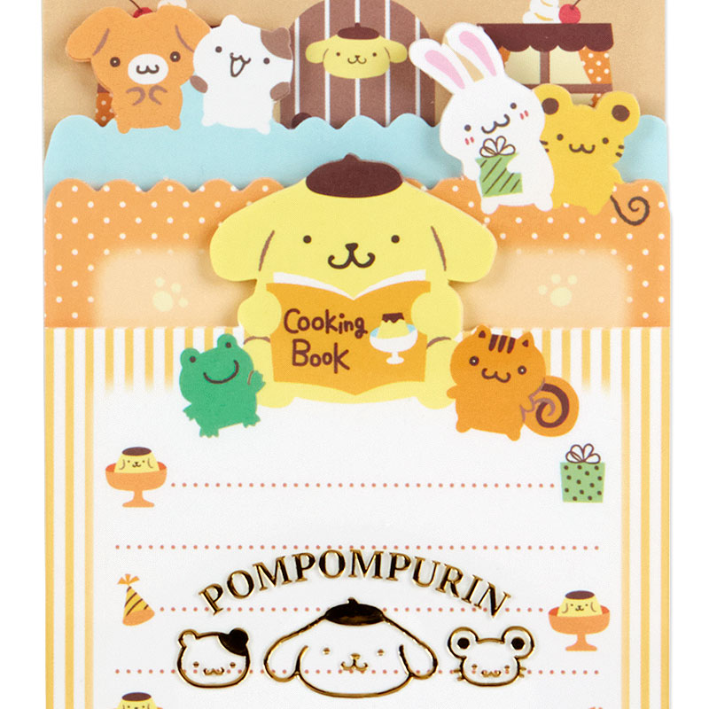 Pompompurin and Friends Memo Pad Stationery Sanrio Original   