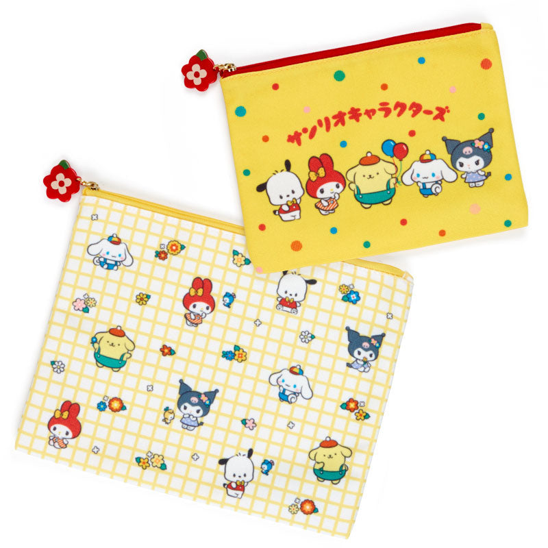 Sanrio Characters 2-Piece Pouch Set (Retro Room Series)