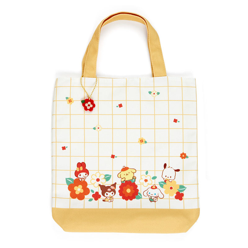 Hello Kitty Flower Tote Bag
