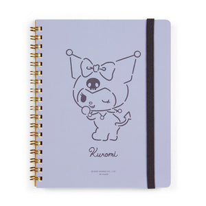 Kuromi Grid Notebook (Calm Series) Stationery Sanrio Original   