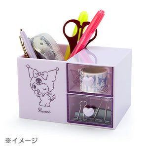 Kuromi Pen Stand and Storage Case (Calm Series) Stationery Sanrio Original   