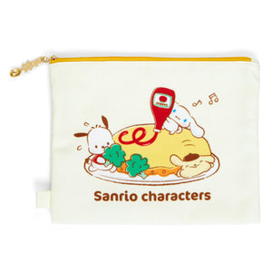 Sanrio Characters 2-Piece Pouch Set (Oomori Food Series) Bags Sanrio Original   