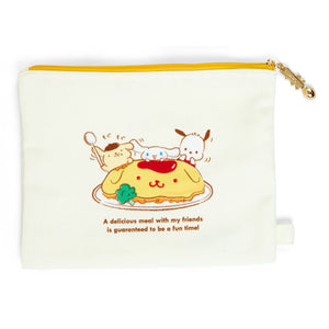 Sanrio Characters 2-Piece Pouch Set (Oomori Food Series) Bags Sanrio Original   
